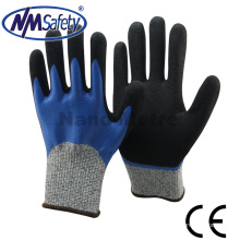 NMSAFETY guantes recubiertos de nitrilo con doble recubrimiento